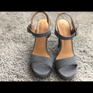 Baby blue Lauren Conrad heels